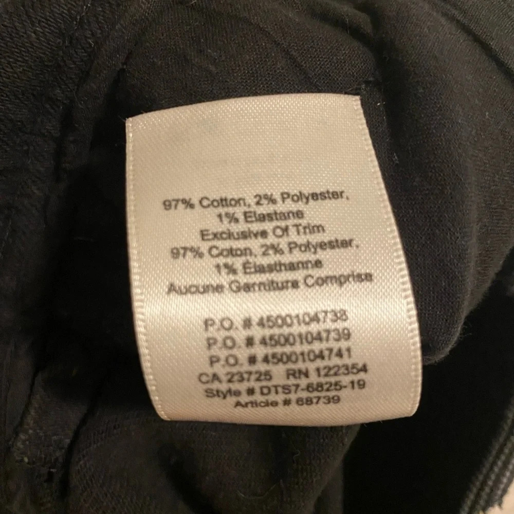 Aritzia Wilfred  Free High Rise Black Cargo Pants Size 2 - Picture 14 of 14